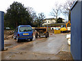 The site of the London Transport Garage, Bridge Street, Hitchin