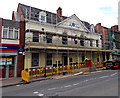 NatWest bank under scaffolding, Ledbury