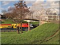 M60, Footbridge at Whitefield Interchange