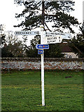 TM3691 : Roadsign on Mill Pool Lane by Geographer