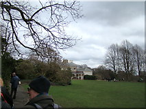 TQ2787 : View of Kenwood House from the path leading from the car park to the house by Robert Lamb