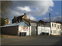 TQ3975 : Derelict building on Brandram Road, Lee by Stephen Craven