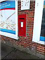 TM3792 : Mill Road Post Office George VI Postbox by Geographer