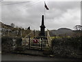 The war memorial in Dolanog