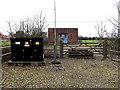 TG2504 : Pumping Station off the B1332 Bungay Road by Geographer