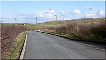 SD7224 : Windfarm near Belthorn by philandju