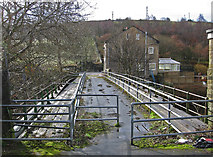 SE0623 : Sowerby Bridge - Gasworks Bridge by Dave Bevis