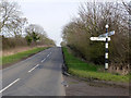 The junction of Back Lane and London Lane