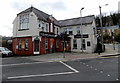 North side of the Dillwyn Arms Hotel, Pontardawe