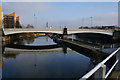 Limehouse Cut at Twelvetrees Crescent Bridge