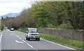 North-bound traffic on the A24 (Newcastle Road) at Seaforde