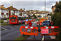 Railway repairs. Exeter Road