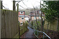 Path leading to Priory Gardens