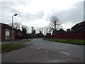 The end of Grantham Close and Stone Lodge Lane