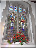 TQ0934 : Holy Trinity, Rudgwick: stained glass window (h) by Basher Eyre