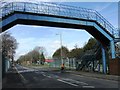 Foot bridge over Military Road