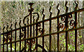 J3977 : Old gate and fence, Redburn, Holywood - March 2014(2) by Albert Bridge