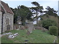 St John the Baptist, Burcombe: churchyard (1)