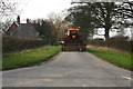 Mill Lane, Mill Farm and tractor