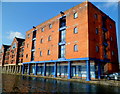 Buildings at the northern edge of Atlantic Wharf, Cardiff