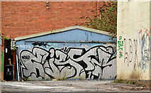 J3372 : Graffiti, Belfast (March 2014) by Albert Bridge