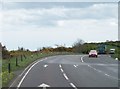 Bend in the A24 (Newcastle Road) opposite Castlenavan Aggregate Quarry