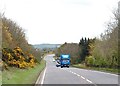 The A24 (Newcastle Road) south of Tievendarra Wood