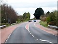 The Belfast Road north of the junction with the Old Belfast Road