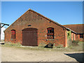 Old brick barn at The Elms