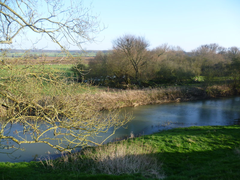 The River Welland at Tixover © Marathon :: Geograph Britain and Ireland