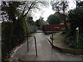 TM1444 : Path off London Road by Hamish Griffin