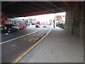 Under the railway bridge on Harrow Road, Sudbury