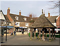 Oakham Market Place and town pump