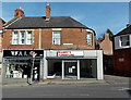 Empty shop in Edward Street, Westbury