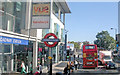 Fulham Broadway Station entrance, 2009