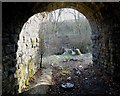 Railway underpass from The Launt, Buxton