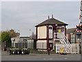 Oakham Level Crossing signal box