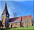 SU8261 : St Michael and All Angels, Sandhurst by Len Williams