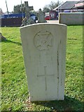 SU4918 : St Thomas, Fair Oak: military grave by Basher Eyre