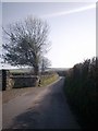 Carvan Chapel, Lampeter Velfrey - roadway