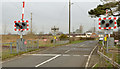 Kingsmoss No2 level crossing near Ballyclare - March 2014(2)