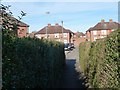 Footpath to Ash Crescent, Stanley