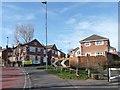 New houses on the bend, Aberford Road