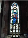 SU4918 : St Thomas, Fair Oak: stained glass window (b) by Basher Eyre