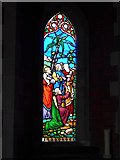 SU4918 : St Thomas, Fair Oak: stained glass window (g) by Basher Eyre