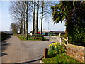 Filmorehill Lane looking west towards the A32