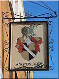 TQ3282 : Sign for the (former) Langton Arms, Norman Street, EC1 by Mike Quinn