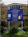 TM1842 : The Methodist Church sign by Geographer