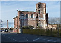 Derelict building at Frog Island, Leicester