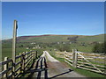 Bridleway towards Lower Houses and Sabden Fold